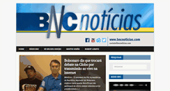 Desktop Screenshot of bncnoticias.com